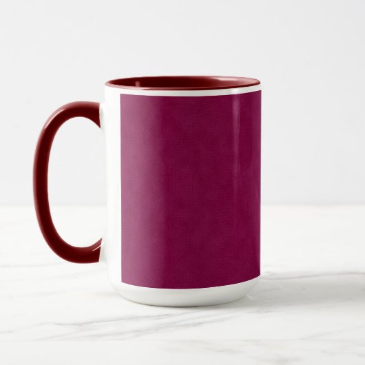 Hot Magenta Denim Texture, Tasse (Links)