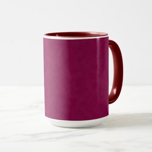 Hot Magenta Denim Texture, Tasse (VorderseiteRechts)