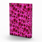 Hot Magenta Geranium Blume, Fotoblock (Rechts)