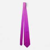 Hot Magenta Gradient, Mens Silky Wedding Krawatte (Rückseite)