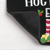 Hot Mama Christmas Elf Matching Pajama X-mas Party Mousepad (Ecke)