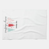 Hot Mama Frohe Weihnachtsbaum Küchentücher (Horizontal)