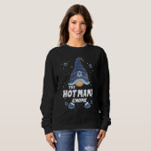 Hot Mama Gnome Hanukkah Family Matching for men w Sweatshirt (Vorne ganz)