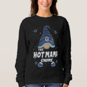 Hot Mama Gnome Hanukkah Family Matching for men w Sweatshirt (Vorderseite)