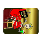HOT MAMA SLOT MACHINE LUCKY 7'S MAGNET (Horizontal)