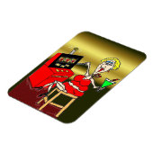 HOT MAMA SLOT MACHINE LUCKY 7'S MAGNET (Linke Seite)