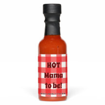 HOT Mama zu Red Gingham Baby Shower