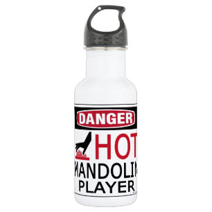 Hot Mandolin Player Trinkflasche