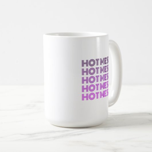 Hot Mess Coffee Tasse (VorderseiteRechts)