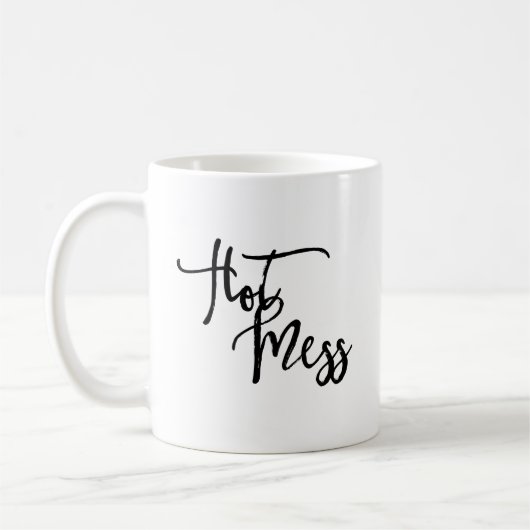 Hot Mess Coffee Tasse (Links)