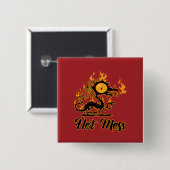 Hot Mess Crispy Dragon Button (Vorne & Hinten)