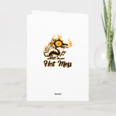 Hot Mess Crispy Dragon Karte (Rückseite)