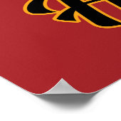 Hot Mess Crispy Dragon Poster (Ecke)