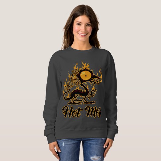 Hot Mess Crispy Dragon Sweatshirt (Vorne ganz)