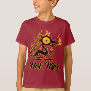 Hot Mess Crispy Dragon T-Shirt