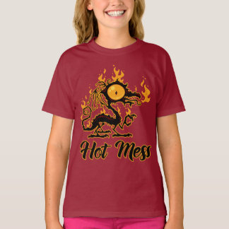 Hot Mess Crispy Dragon T-Shirt