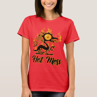 Hot Mess Crispy Dragon T-Shirt