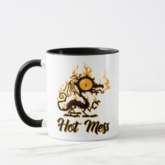 Hot Mess Crispy Dragon Tasse (Links)