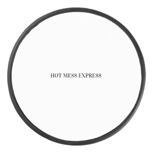 HOT MESS EXPRESS EISHOCKEY PUCK (Vorderseite)
