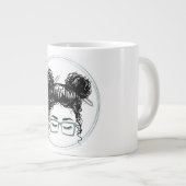 Hot-Mess-Express-Logo Jumbo-Tasse (Vorderseite Rechts)