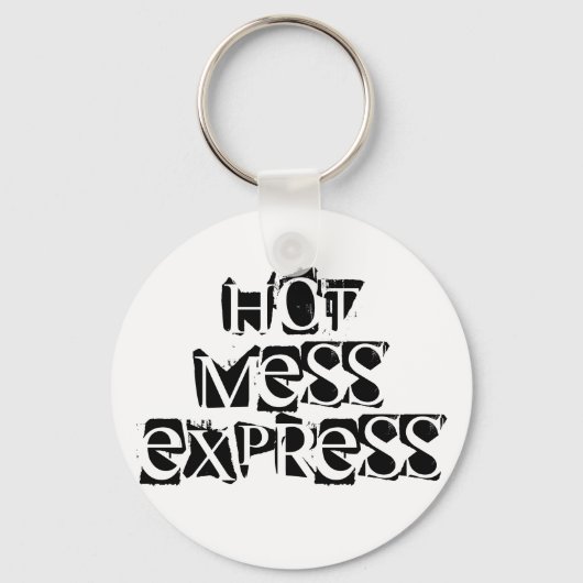 Hot Mess Express Schlüsselanhänger (Vorderseite)