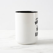 Hot Mess Express Zweifarbige Tasse (Mittel)