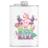 Hot Mess Flachmann (Vorderseite)