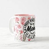 "Hot Mess Mama Club" Tasse zum Muttertag (Vorderseite Links)