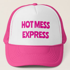 Hot Mess Trucker Hat Truckerkappe