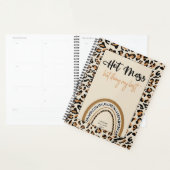 Hot Mess Zitat Girl Leopard Print Regenbogenplaner Planer (Anzeige)