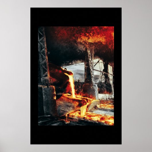 Hot Metal CD Factory Poster (Vorne)