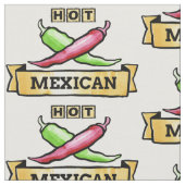 Hot mexikanische Farbstoffe Stoff (Nahaufnahme)
