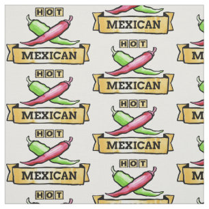 Hot mexikanische Farbstoffe Stoff
