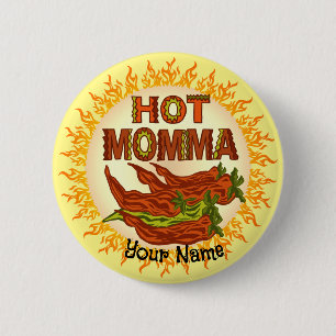 Hot Momma Button