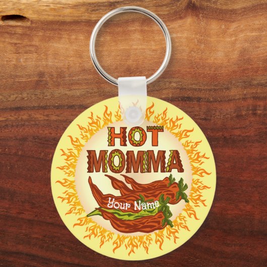 Hot Momma custom Schlüsselanhänger (Vorderseite)
