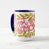 Hot Momma Mother's Day 15 oz Mug Tasse (Vorderseite Links)