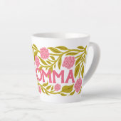 Hot Momma Mother's Day Latte Mug Milchtasse (Rechte Ecke)