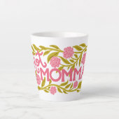 Hot Momma Mother's Day Latte Mug Milchtasse (Vorderseite)