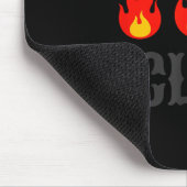 Hot Moms Club Funny New Mom Joke Quote Mother's Da Mousepad (Ecke)