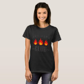 Hot Moms Club Funny New Mom Joke Quote Mother's Da T-Shirt (Vorne ganz)