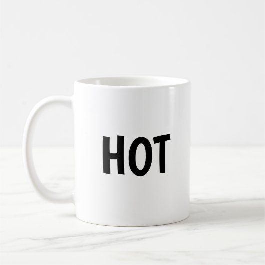HOT MUG KAFFEETASSE (Links)