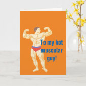 Hot Muskel-Typ Karte (Gelbe Blume)