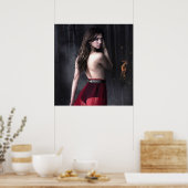 Hot Nina Dobrev Poster (Küche)