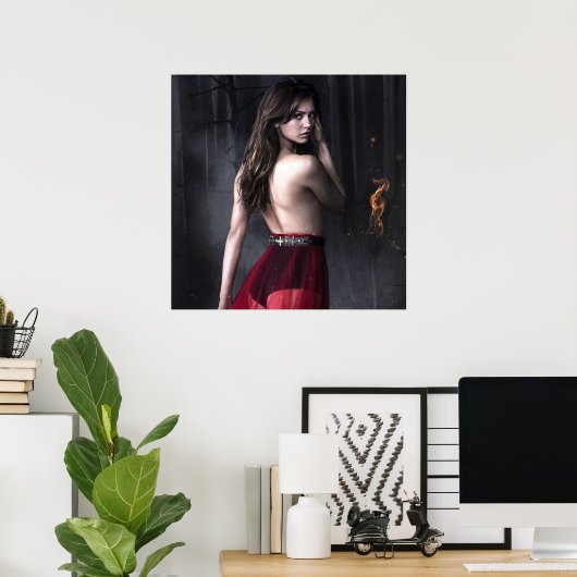 Hot Nina Dobrev Poster (Heimbüro)