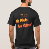 Hot Nuts "No Nuts, No Glory" T - Shirt - Black (Rückseite)