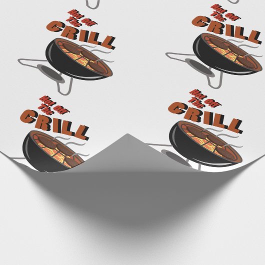 Hot-Off-Grill Geschenkpapier (Ecke)