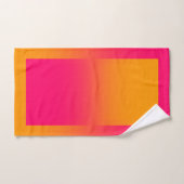 HOT ORANGE PINK BADHANDTUCH SET (Handtuch)