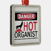 Hot Organist Ornament Aus Metall (Rechts)