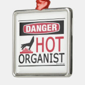 Hot Organist Ornament Aus Metall (Links)