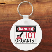 Hot Organist Schlüsselanhänger (Vorderseite)